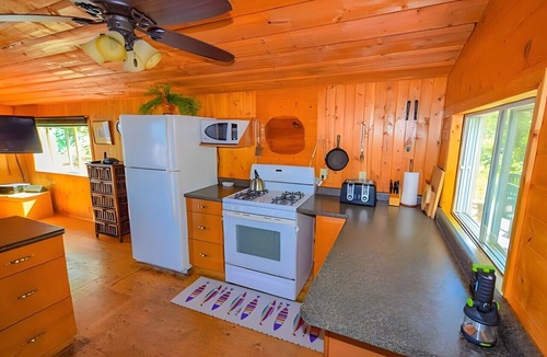 Kenora Cabin | Cozy 3 bedroom boat access Island on Lake of the Woods with electricity.
