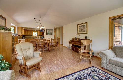 Frazee House | Cozy Frazee Lake Home w/Hot Tub & Fire Pit!
