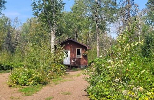 Duluth Cabin | Cozy one room cabin and outhouse tucked in the woods with your own private site.