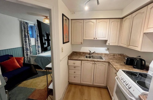 The Beaches Apartment | Cozy retreat steps from the beach, boardwalk, and trendy Queen St shops!