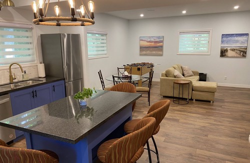 Grand Bend Cottage | Cozy Sandy Pines Cottage Suite, right on Lake Huron in a Carolinian Forest,