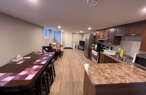 Bridgenorth Apartment | D&B’s Cozy 2 Bedroom Basement Apartment with a 5 minute walk to Chemong Lake