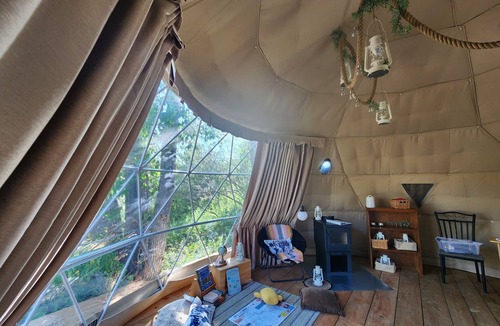 Rosedale Cabin | #D4 Badlands Bunker Dome-1 Queen bed -Pet friendly