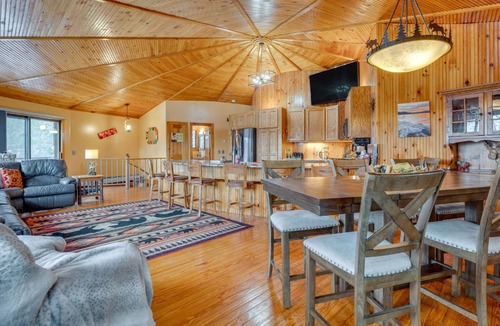 The Bays House | Dock & Beach Access: Scenic Lake Ossipee Cabin!