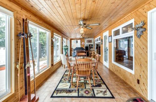 Walker House | Dock, Deck and Fire Pit Lakefront Home in Walker!