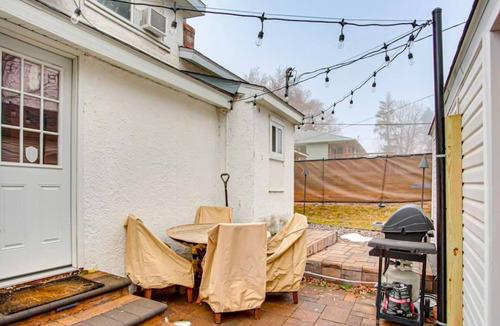 Golden Valley House | Dog-friendly home with unique decor, meditation room, firepit, patio & fireplace