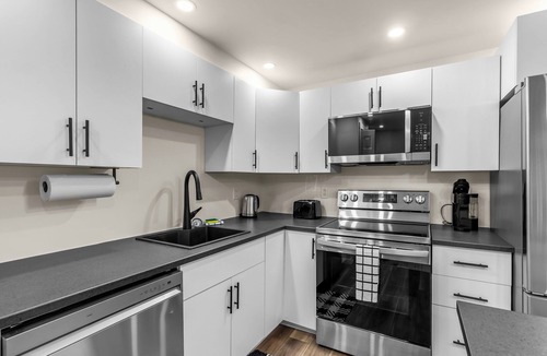 Downtown St. John's Apartment | Duckworth Suite2B Kitchen, W/D & WiFi DT