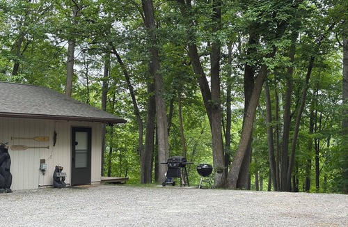 Emily Cabin | Emily Channel Cabin on the water with ATV trail access from your doorstep!