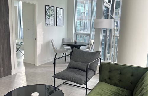 Toronto Entertainment District Condo | Executive Furnished 2 Bedrooms and an Office NOBU Condo