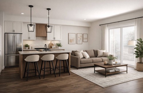 Three Sisters Mountain Village Condo | Executive Residence | Hot Tub + Parking | 30+ Days | Ideal for Corporate Stays