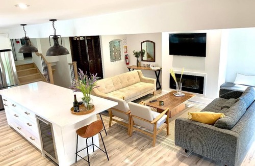 Historic Old Town House | Experience The Retreat Home with hot tub and EV charge