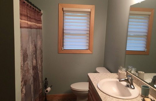 Forest Lake Cabin | Extremely Clean Cozy Cabin! Perfect location for all Winter Activities!