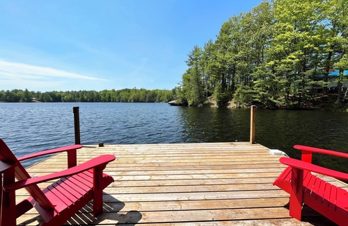 Frontenac Cottage | Family friendly cottage on Buck Lake with sandy beach and amazing sunsets!