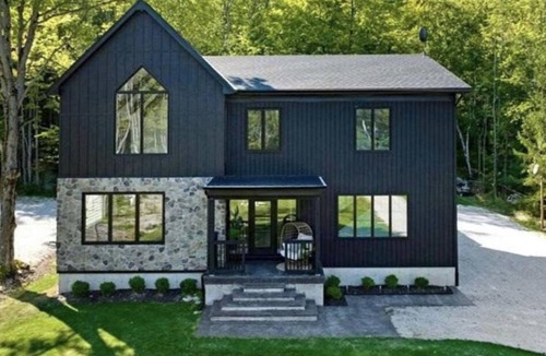 Kemble House | Farmhouse chic on Georgian Bluffs, where luxury meets comfort.