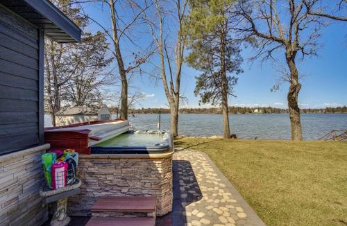 Zimmerman House | Fire Pit and Dock Lakefront Cabin in Zimmerman!
