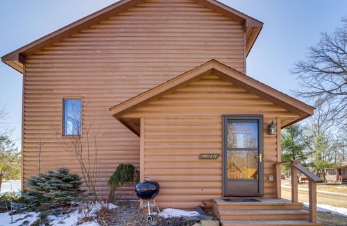 Park Rapids Cabin | Fire Pit + Lake View: Cozy Park Rapids Cabin