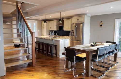 Ramara House | Four Season Waterfront Cottage Over-the-Water view