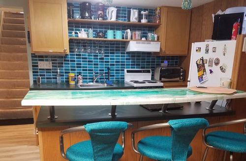 East Bloomington Apartment | Funky Mid Century Modern apartment
