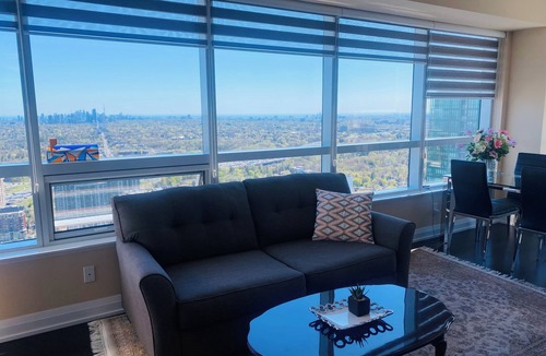 North York Condo | Furnished business apartment with view & amenities - monthly rental only