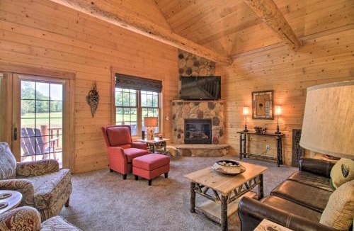 Garrison House | Garrison Golf Course Townhome 1 Mi to Lake!