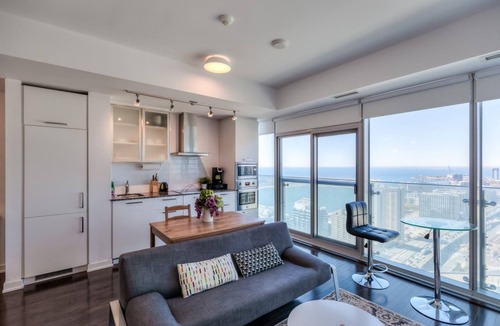 Toronto Entertainment District Condo | GLOBALSTAY. Panoramic Condo Lake View Downtown