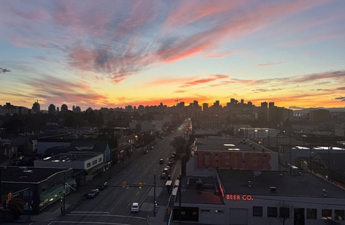 Downtown Eastside Condo | Gorgeous 2 Bdrm Condo with Huge Private Mountain & City View Terrace