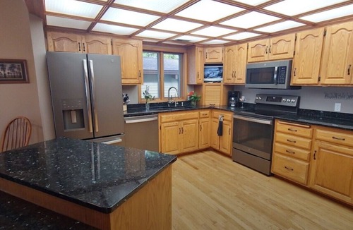Spicer House | Green Lake Escape is an amazing home on the north shore of Green Lake in Spicer