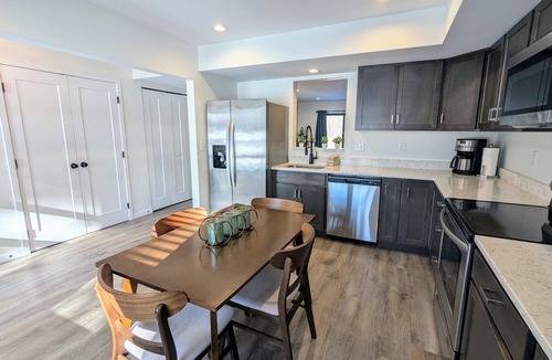 Hermantown House | Hawk's Nest Retreat: Modern Townhome in Quiet Neighborhood