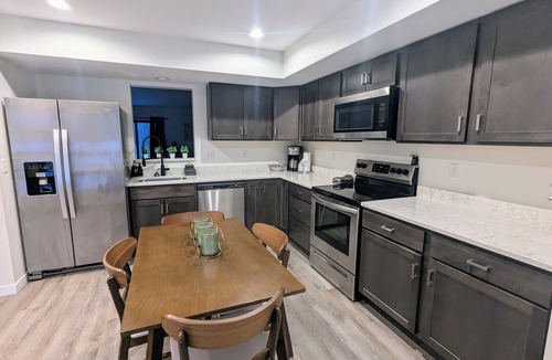 Hermantown House | Hawk's Nest Retreat: Modern Townhome in Quiet Neighborhood