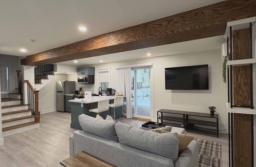 Yarmouth House | Historic Barn Conversion | Downtown Yarmouth | King Bed