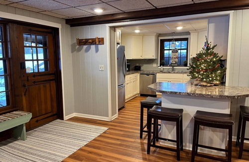 Mora House | Historic lake home right in town with lots of room inside and out