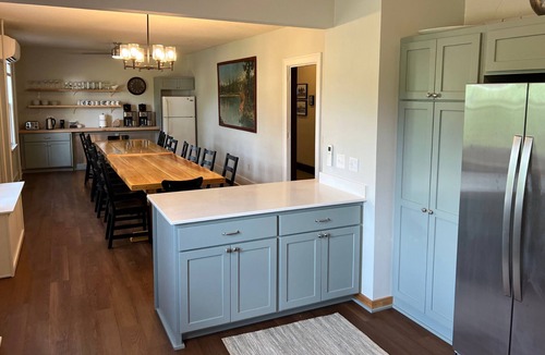 Hillman House | Indoor pickle ball + sauna at lakeside 13BR house, Lakeside Property with Indoor Pickle Ball!