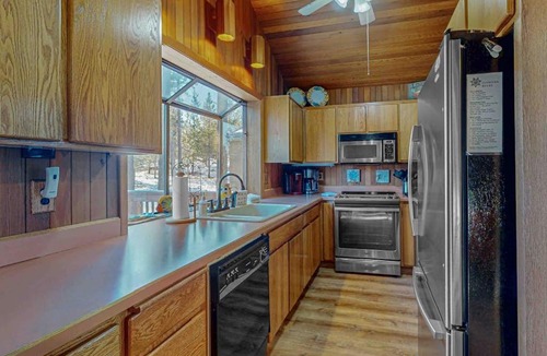 Deer Park House | Inviting Updated Sunriver Home in Great Location with Large Deck Private Hot Tub