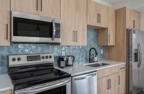 Harrison Apartment | Kasa | Spacious 2BD with Balcony and Gym Access | Minneapolis