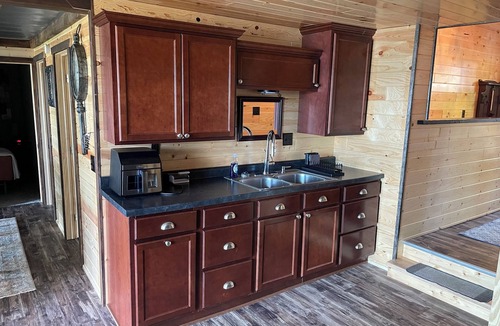 Backus Cabin | Lake cabin 2-bedroom sleeps 6. 1/2 mile from trails. Backus with private dock.
