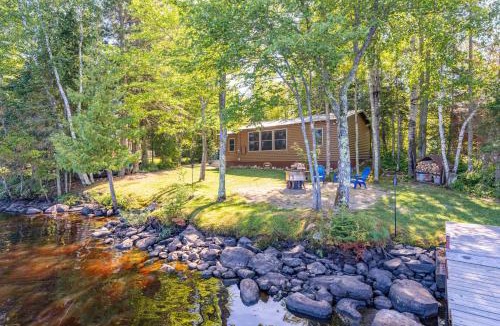 Tower House | Lakefront Cabin on Lake Vermilion Dock, Boat Lift