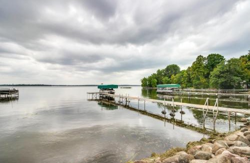 Isle House | Lakefront Isle Escape with Dock and Fire Pit!