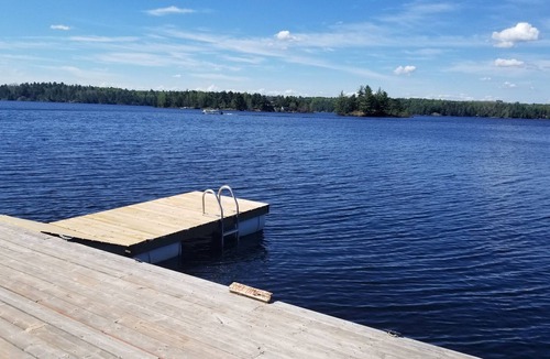 Twin Bay Cabin | Lakefront living / up to 18 people! 2 nearby lakefront properties in 1 booking