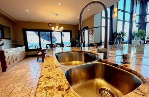Gilford House | Lakefront Luxury|Games room, Steam rooms,Lake toys