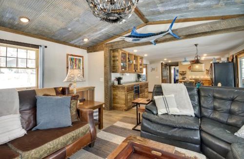 Nevis House | Lakefront Nevis Cabin Escape with Hot Tub!