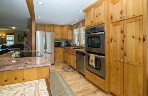Clear Lake House | Large Family Lake Oasis with exquisite log furniture charm!