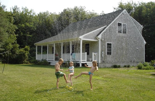 Little Compton House | Little Compton home in private meadow