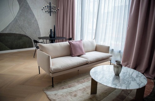 Davenport Apartment | Lux Designer 1 Bdrm, Ensuite bathroom w/tub & shower, powdr Rm, Pet & concierge