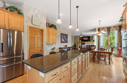 Lakeville House | Lux Retreat on 5 Wooded Acres-Pool/Hot Tub/Tiki Bar/Game Room- Great for Groups!