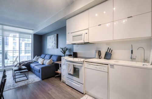 Fort York Apartment | Luxurious 1BHK Condo - Balcony - Free Parking