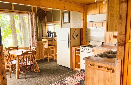 Puposky Cabin | Minnesota Lakefront Cabin - Sunset Views & Prime Fishing Location