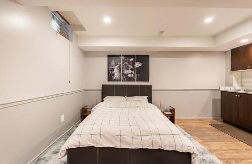 North York House | Modern, basement apartment, close to airport