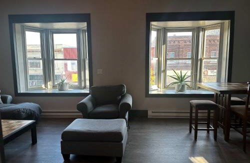 International Falls Apartment | Modern Downtown Retreat