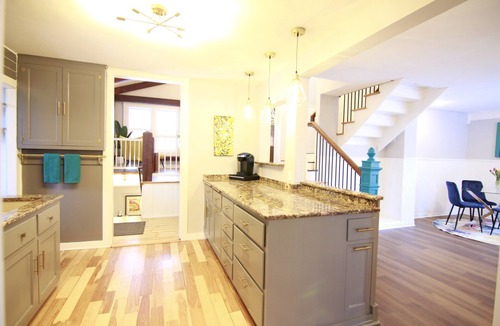 West Seventh House | Modern Victorian on private secluded lot, spectacular views, centrally located!