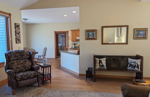 Remer House | Modern year-round lake home on Big Sand Lake. Easy access to the soo-line trail.